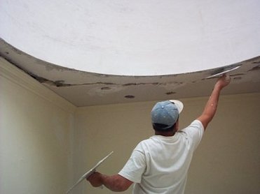 Filling in ceiling