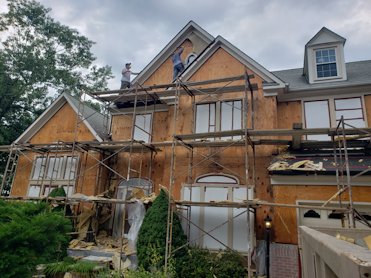 EIFS rots a house in Ashburn, Virginia