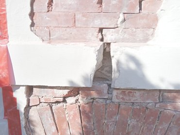 Major stucco repairs in Washington, DC.