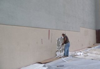 EIFS done right torn off in Virginia.