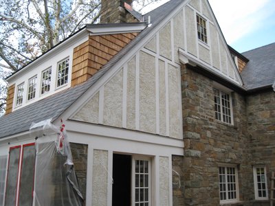 Stucco addition for Morris-Day