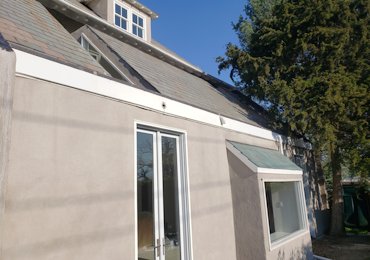 wall re-framed and new lath and stucco in Washington, DC