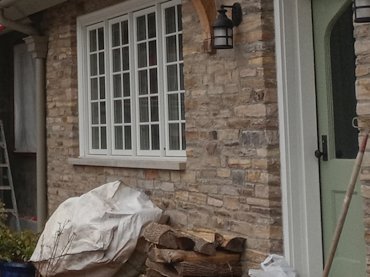 You don't see stone work this nice in the Washington area.