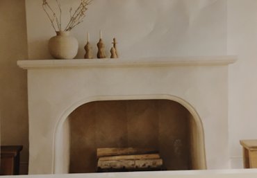 A picture of a fireplace we copied.