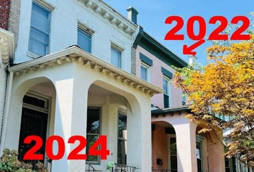 Historic stucco replaced in Washington, DC