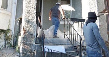 old pebble dash stucco replaced in Washington, DC.