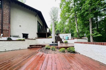 view of some of the finished walls in McLean, Virginia