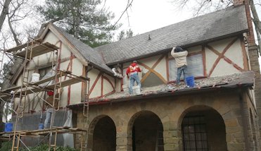 Re stucco in Chevy Chase