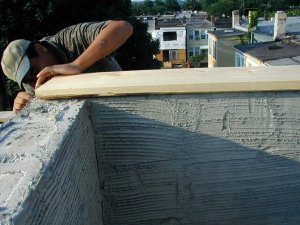nailer for the coping
