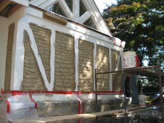 Stucco addition in Takoma Park