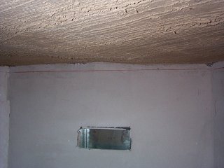 metal lath and conventional plaster